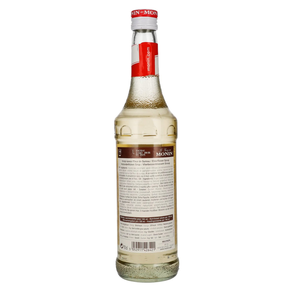 Sirop Monin FLEURS DE SUREAU 0,7 l