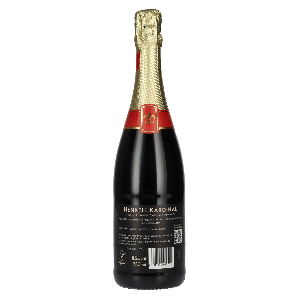 Henkell Kardinal Roter Sekt 11,5% Vol. 0,75l
