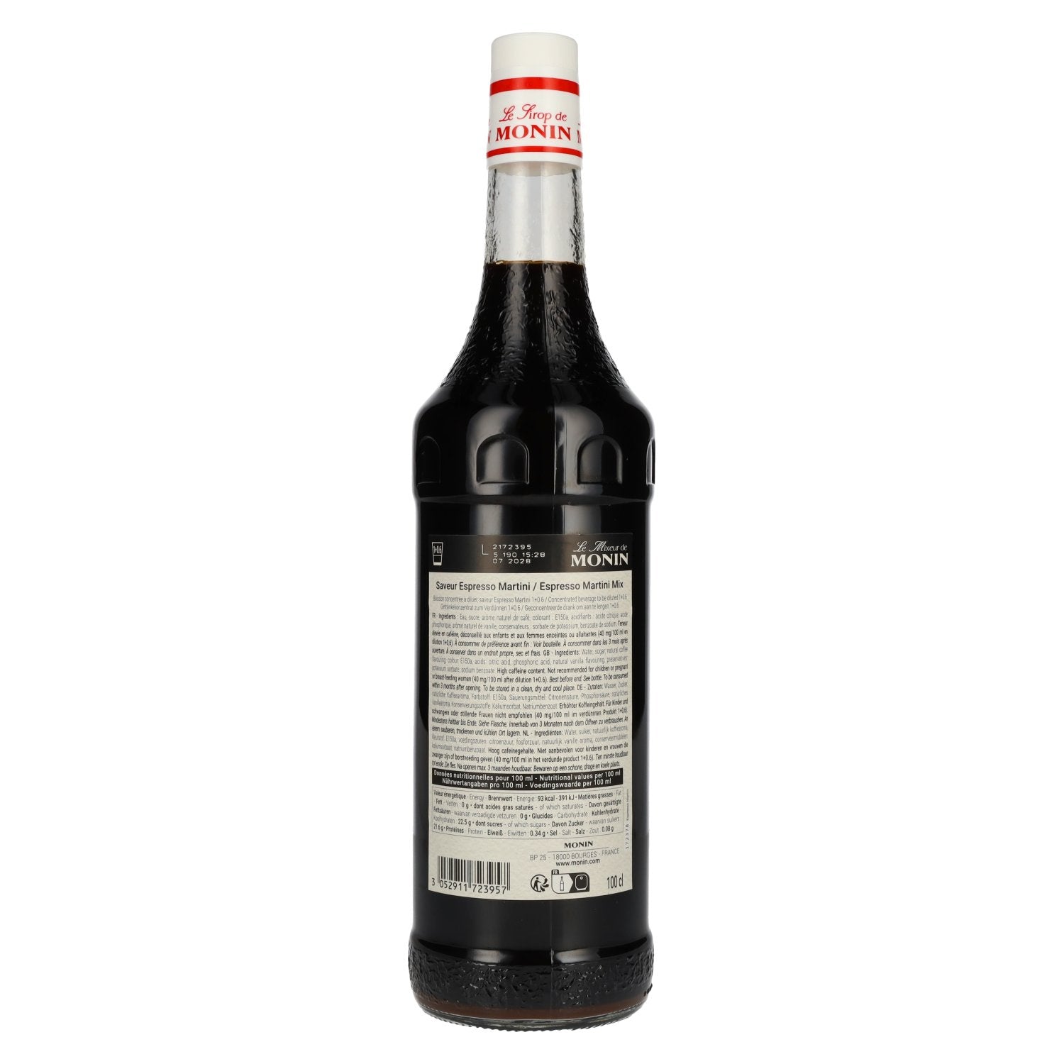 Le Mixeur de Monin ESPRESSO MARTINI MIX Cocktail Mixers 1l
