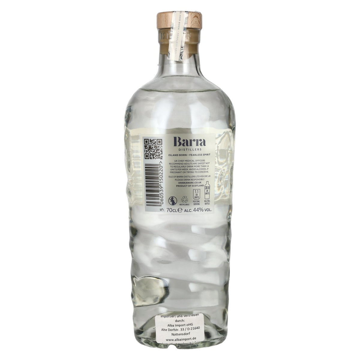 Barra Hebridean Vodka 44% vol. 0,7 l