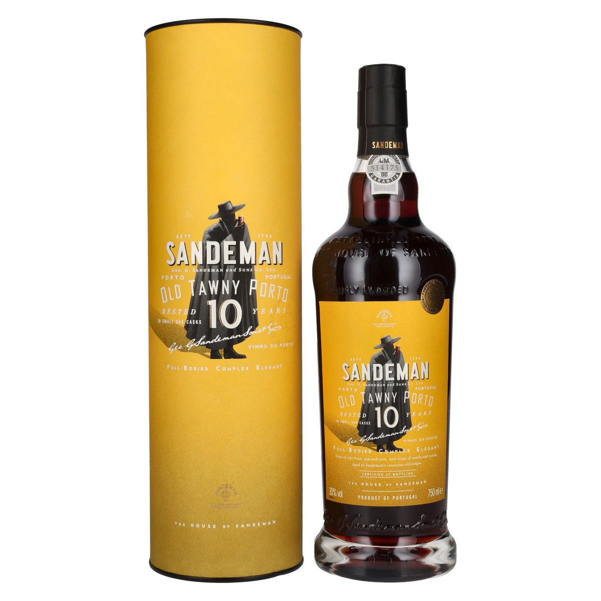 Sandeman 10 Years OLD TAWNY Porto 20% vol. 0,75 l in geschenkverpakking