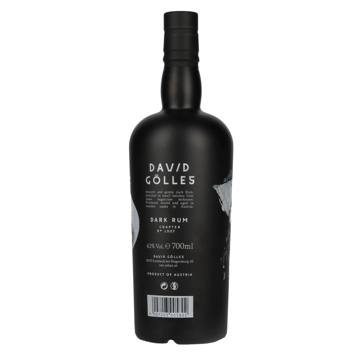 Ron Johan Dark Rum 42% vol. 0,7 l