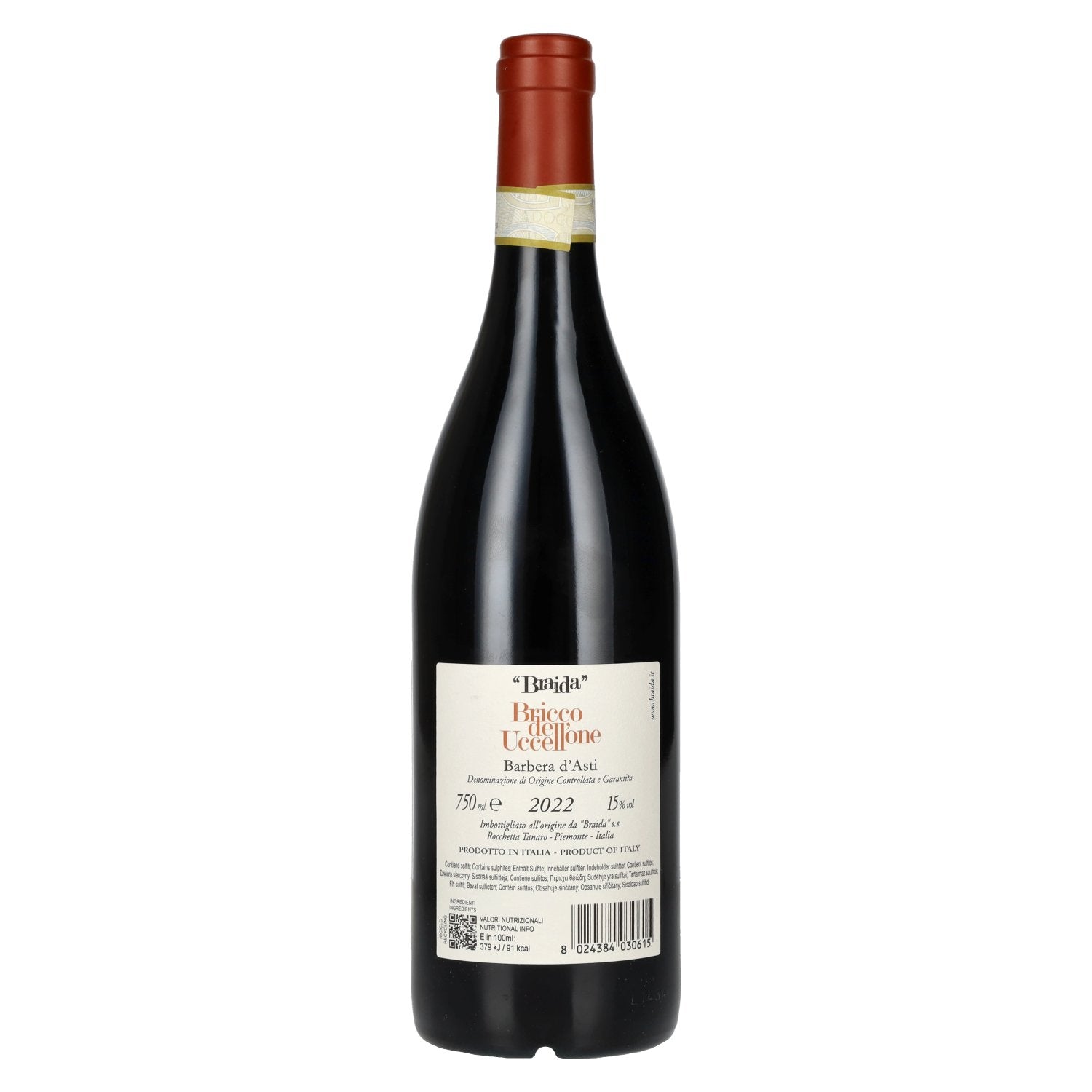 Braida Bricco dell'Uccellone Barbera d'Asti DOCG 2022 15% vol. 0,75 l