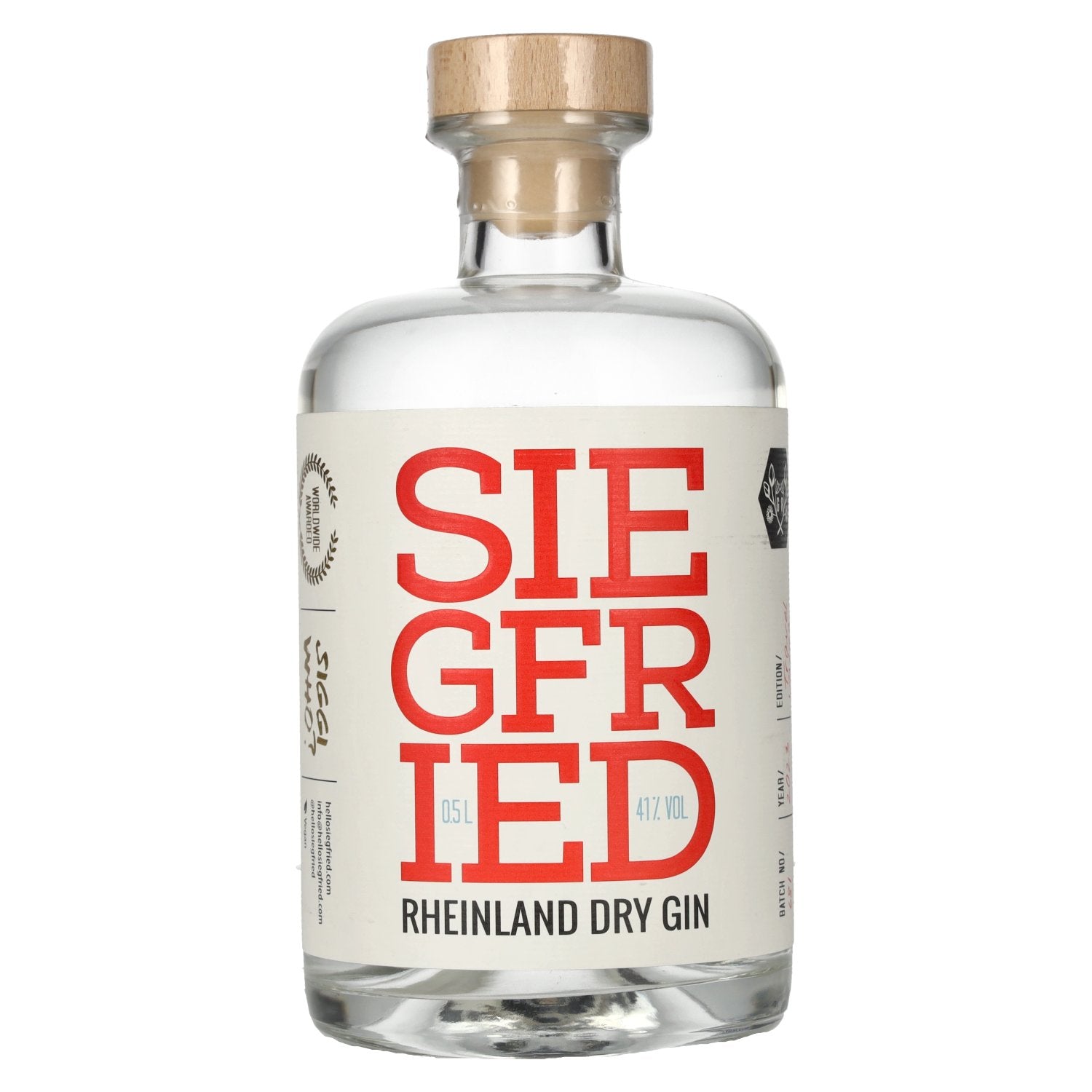 Siegfried Rheinland Dry Gin 41% vol. 0,5l