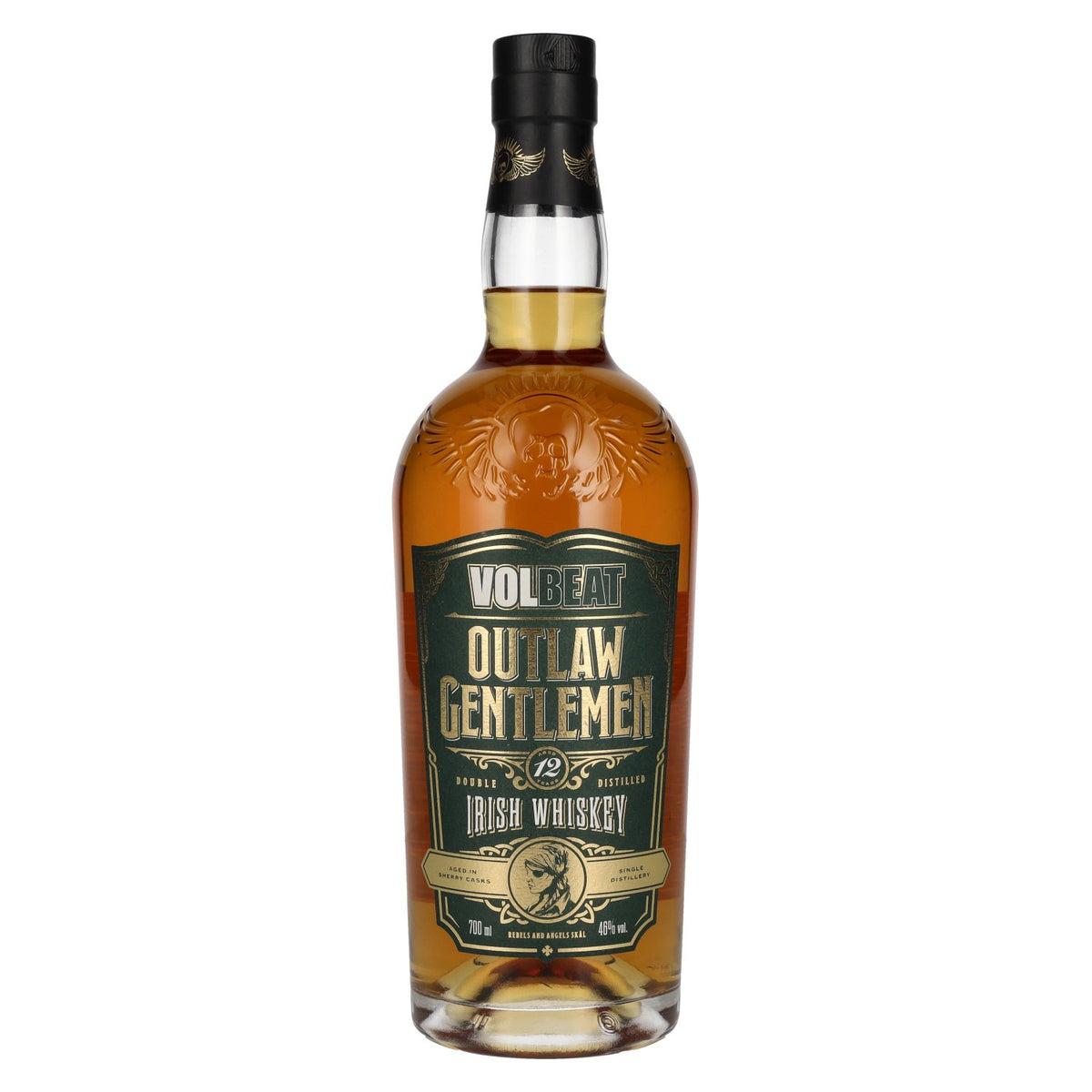 VOLBEAT 12 Years Old Outlaw Gentlemen Irish Whiskey 46% vol. 0,7 l