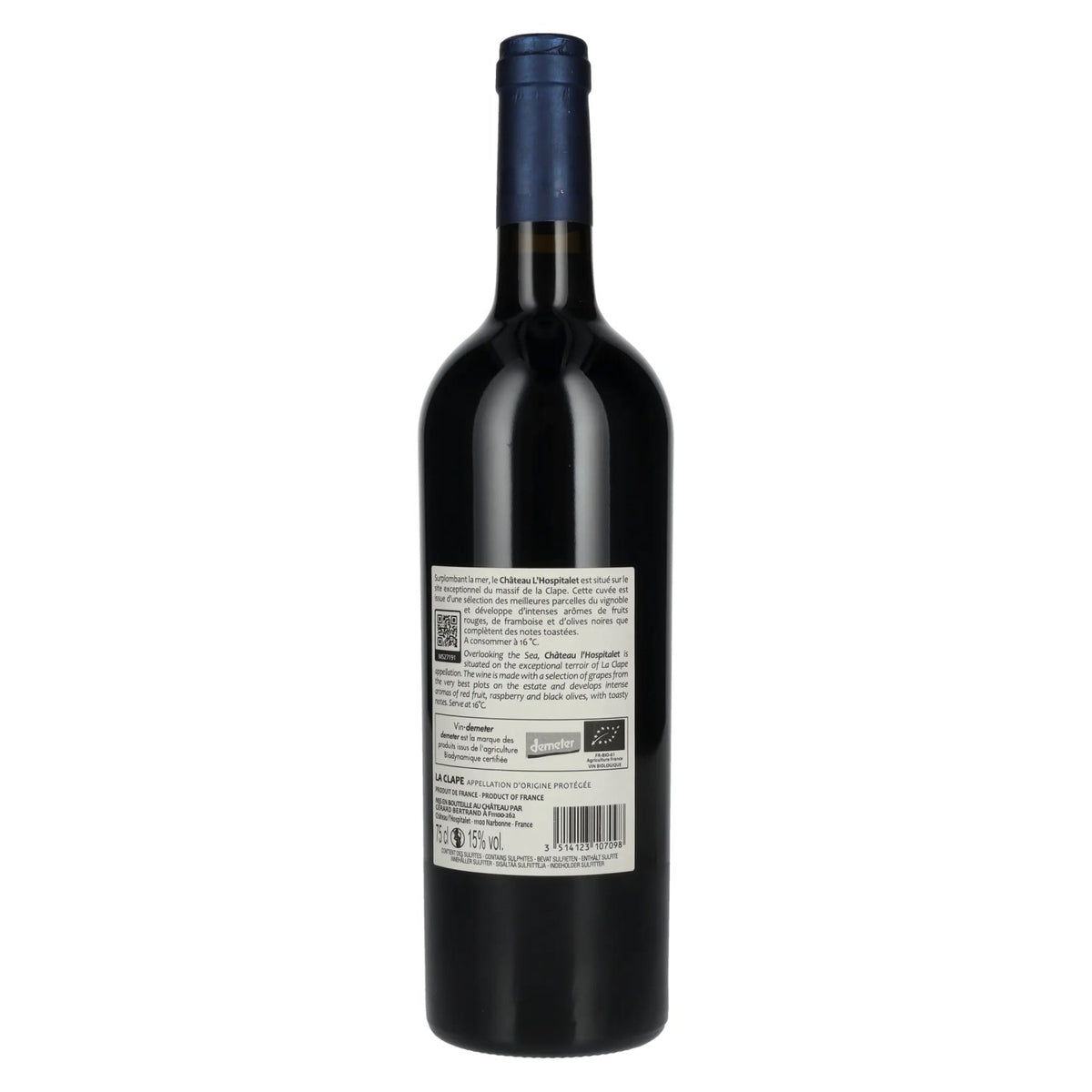 Gérard Bertrand La Clape Grand Vin 2022 15% Vol. 0,75l