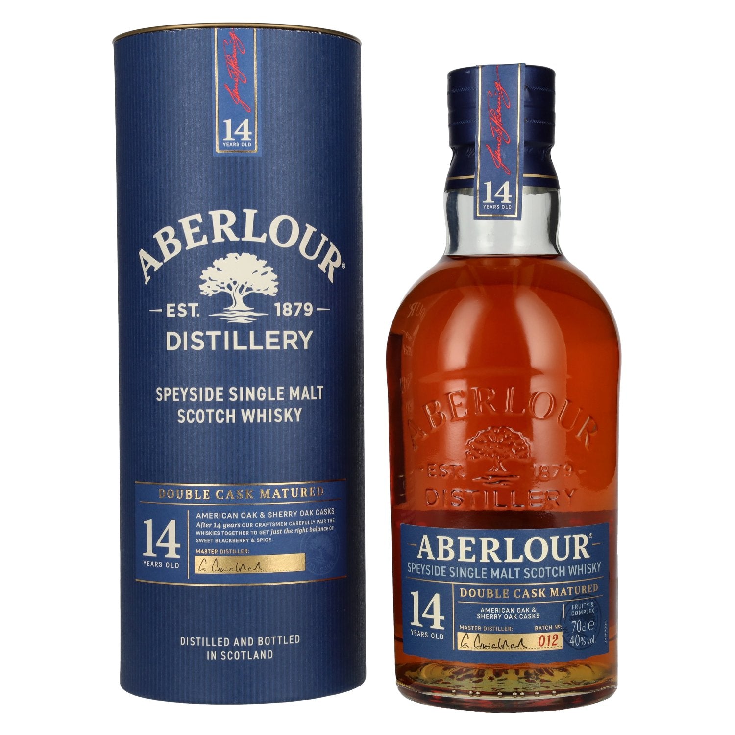 Aberlour 14 Years Old DOUBLE CASK MATURED Batch 012 40% Vol. 0,7l in Geschenkbox