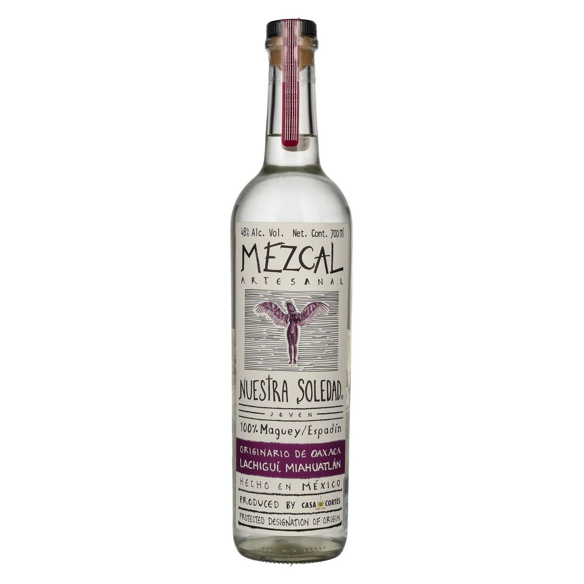 Nuestra Soledad Mezcal Joven LACHIGUÍ MIAHUATLÁN 48 % vol. 0,7 l