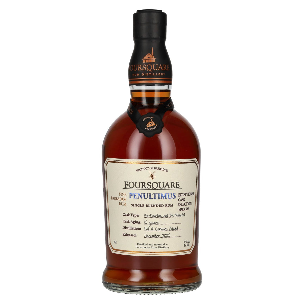 Foursquare 15 Years Old Exceptional Cask SELECTION MARK XXX PENULTIMUS 2025 57% vol. 0,7 l