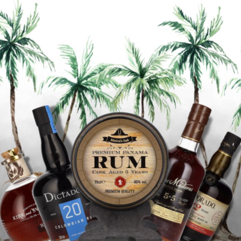 De afbeelding toont een groep bierflesjes. De inhoud benadrukt "RUM" met de aanduiding "120".