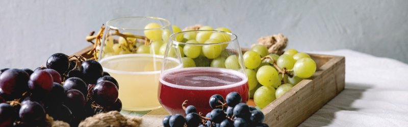 Veganistische wijnen en gedistilleerde dranken
