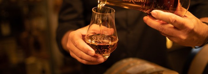 Picture shows St. Kilian bottle