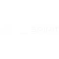 Contours de verres à côté du logo "TOPSPIRIT" sur fond noir.
