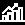 Symbol of rising statistics