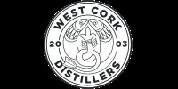 Logo de "West Cork Distillers" en noir