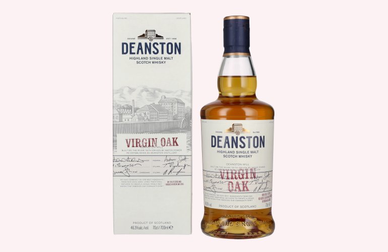 Deanston VIRGIN OAK Highland Single Malt 46,3% Vol. 0,7l in Giftbox