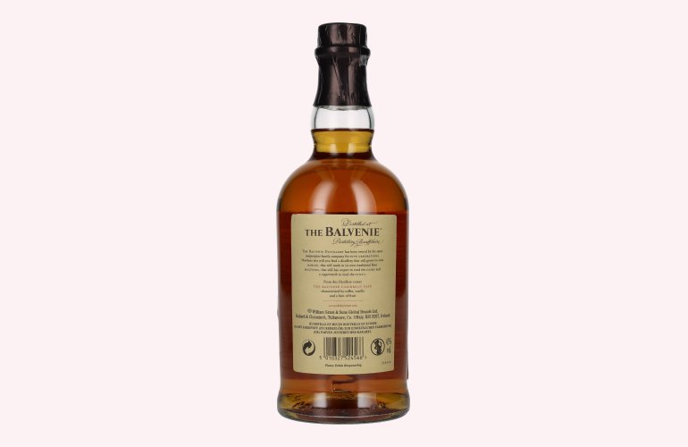 The Balvenie 14 Years Old Caribbean Cask Finish 43% Vol. 0,7l in Giftbox with 2 glasses