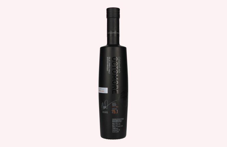 Octomore EDITION: 15.1 Super Heavily Peated Islay Single Malt Limited Release 2024 59,1% Vol. 0,7l