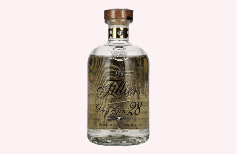 Filliers Dry Gin 28 BARREL AGED 43,7% Vol. 0,5l