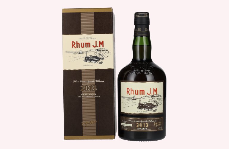 Rhum J.M Vieux Agricole Millésimé 2013 43,8% Vol. 0,7l in Giftbox
