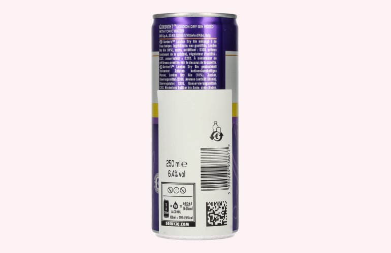 Gordon's London Dry Gin & Tonic 6,4% Vol. 0,25l Dose Pfand