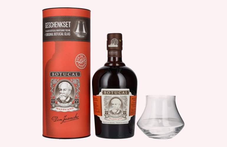 Botucal (Diplomatico) Mantuano Ron Extra Añejo 40% Vol. 0,7l in Giftbox with glass