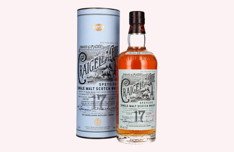 Craigellachie 17 Years Old Speyside Single Malt 46% Vol. 0,7l in Giftbox