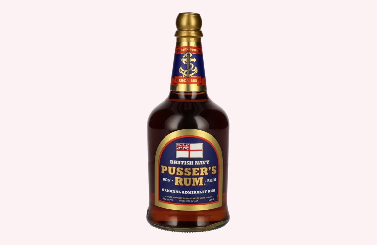 Pusser's Original Admiralty Rum 40% Vol. 0,7l