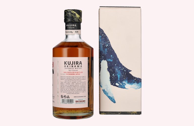 Kyojin Kujira Okinawa MASAHIRO SHUZO Japanese Whisky 40% Vol. 0,7l in Giftbox
