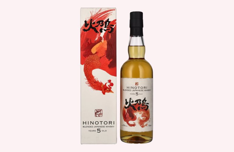 Hinotori 5 Years Old Blended Japanese Whisky 43% Vol. 0,7l in Giftbox