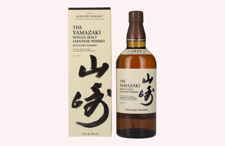 Suntory The Yamazaki DISTILLER'S RESERVE Single Malt Japanese Whisky 43% Vol. 0,7l in Geschenkbox