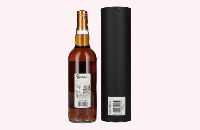 Signatory Vintage Small Batch Edition SPEYSIDE (M) 15 Years Old Single Malt #19 2009 48,2% Vol. 0,7l in Geschenkbox