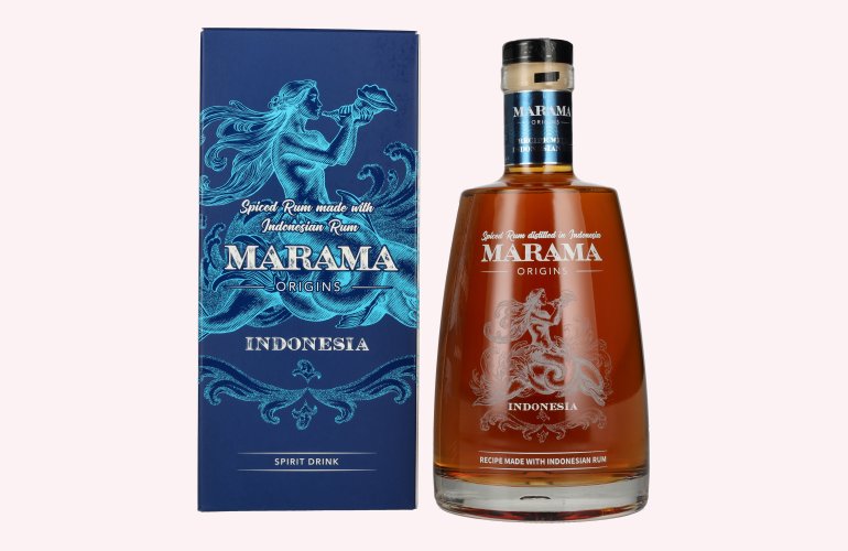 Marama ORIGINS Indonesian Spiced Rum 40% Vol. 0,7l in Geschenkbox