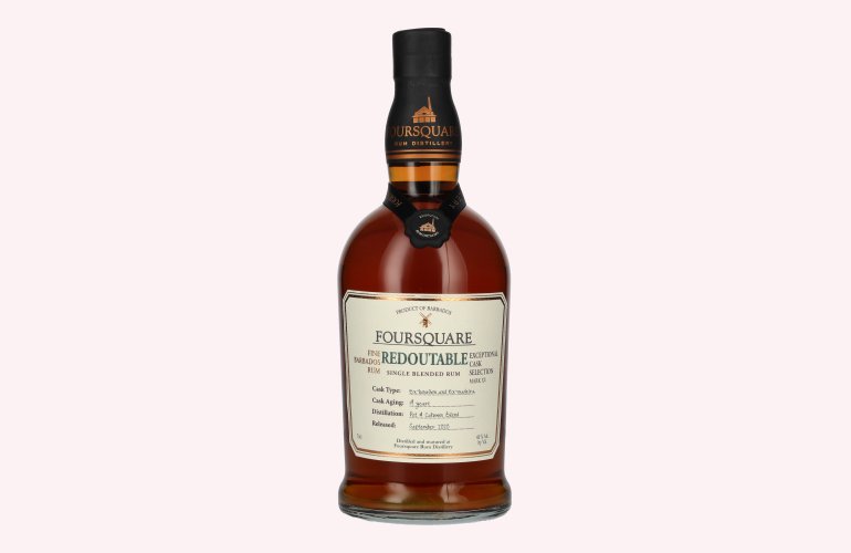 Foursquare 14 Years Old REDOUTABLE Single Blended Rum 61% Vol. 0,7l