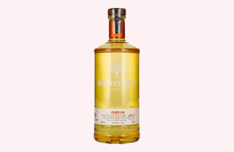 Whitley Neill PEACH GIN 43% Vol. 0,7l