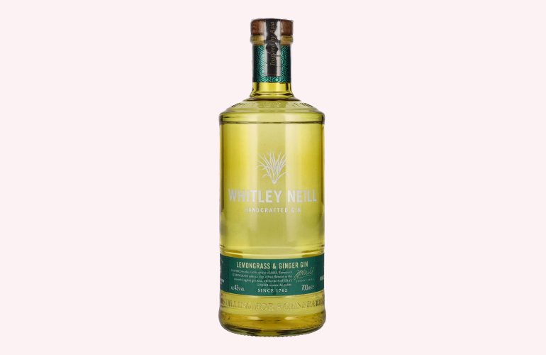 Whitley Neill LEMONGRASS AND GINGER GIN 43% Vol. 0,7l