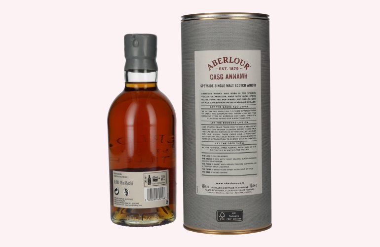 Aberlour CASG ANNAMH Batch Release 0008 48% Vol. 0,7l in geschenkverpakking