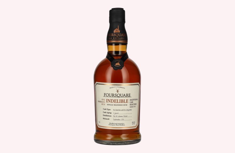 Foursquare 11 Years Old INDELIBLE Single Blended Rum 48% Vol. 0,7l