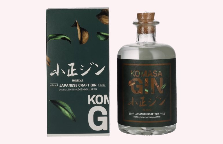 Komasa Gin HOJICHA 40% Vol. 0,5l in Geschenkbox
