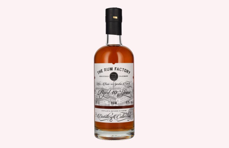 The Rum Factory 10 Years Old Rum 41% Vol. 0,7l