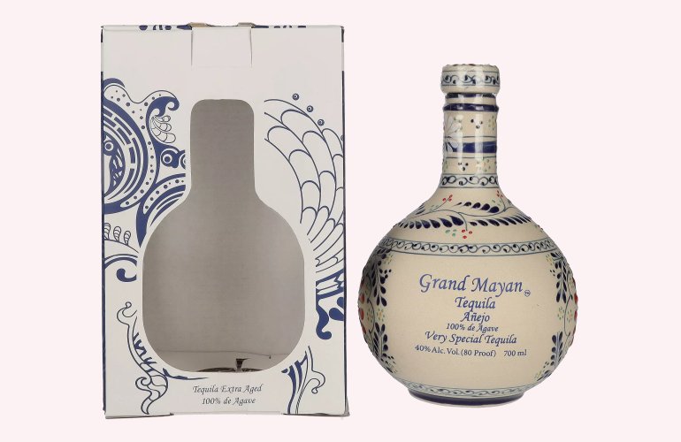 Grand Mayan EXTRA AGED Añejo Tequila 100% de Agave 40% Vol. 0,7l in Giftbox