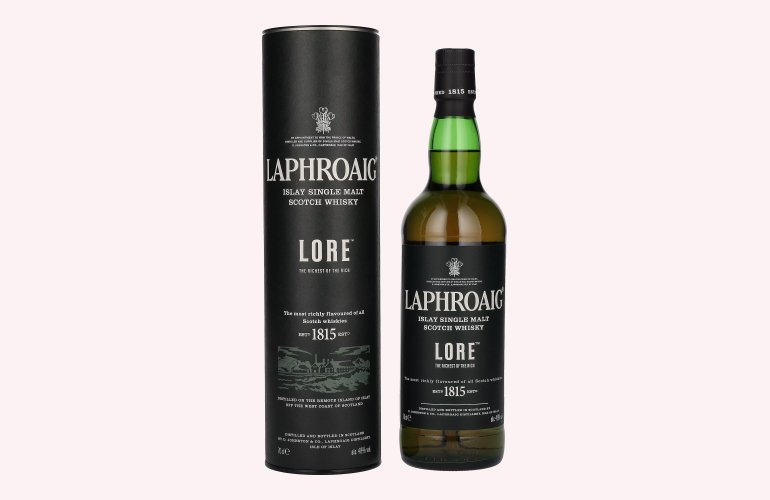 Laphroaig LORE Islay Single Malt 48% Vol. 0,7l in Geschenkbox