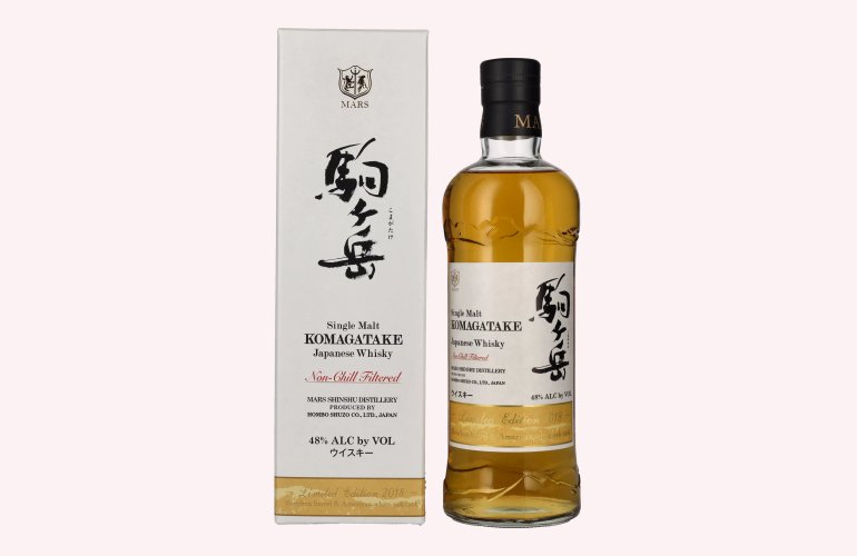 Mars KOMAGATAKE Single Malt Japanese Whisky Limited Edition 2018 48% Vol. 0,7l in Geschenkbox