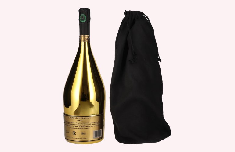 Armand de Brignac Champagne Brut Gold 12,5% Vol. 1,5l in Velvet Bag