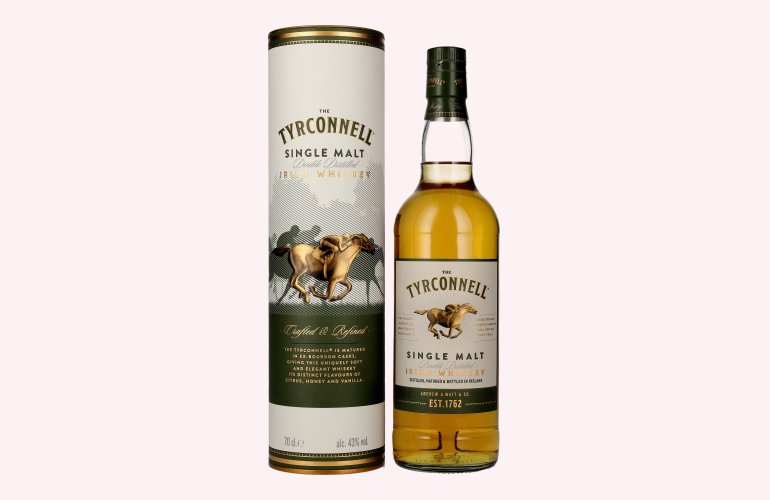 The Tyrconnell Single Malt Irish Whiskey 43% Vol. 0,7l in Geschenkbox