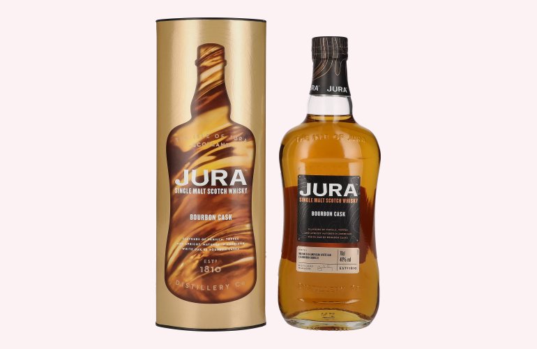 Jura BOURBON CASK Single Malt Scotch Whisky 40% Vol. 0,7l in Geschenkbox