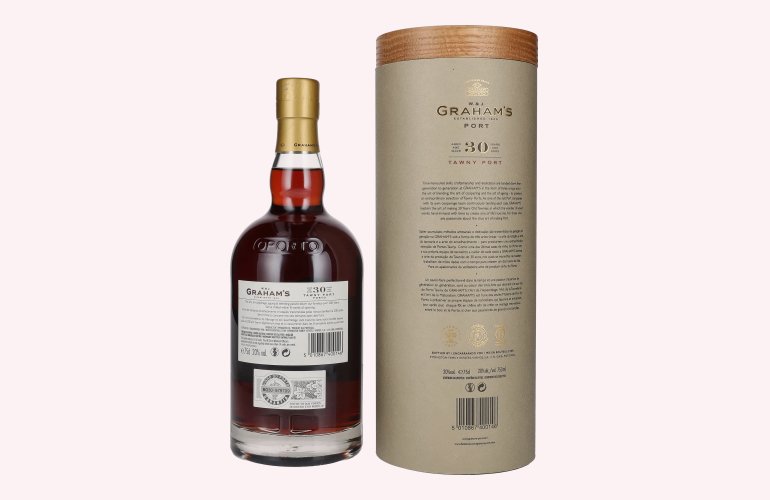 W. & J. Graham's Tawny Port 30 Years Old 20% Vol. 0,75l in geschenkverpakking