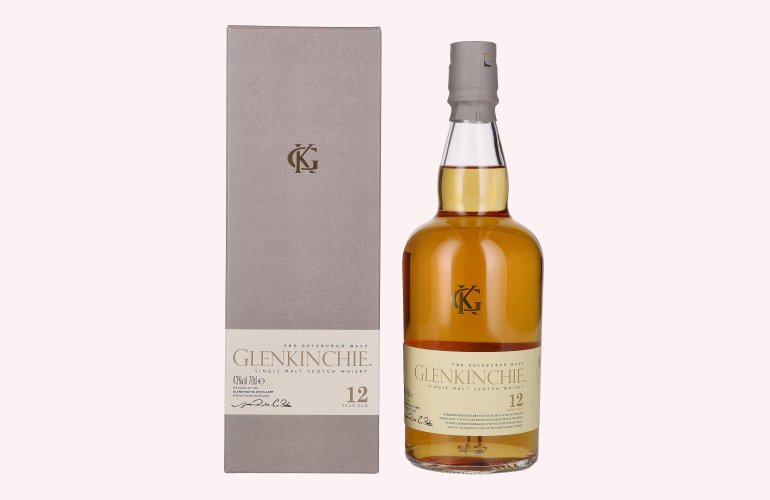 Glenkinchie 12 Years Old Single Malt Scotch Whisky 43% Vol. 0,7l in Giftbox