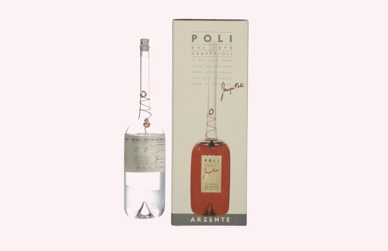 Poli Grappa Amorosa di Dicembre Torcolato 40% Vol. 0,5l en boîte cadeau