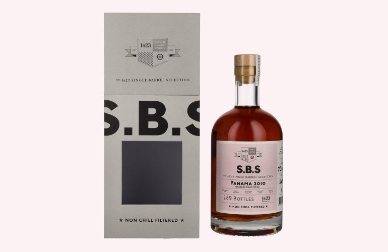 1423 S.B.S PANAMA Oloroso Cask Finish 2010 54% Vol. 0,7l in Giftbox